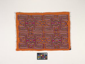 Skjortepanel (Mola) (bilde) av Kuna Indian Culture