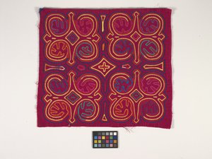 Skjortepanel (Mola) (bilde) av Kuna Indian Culture