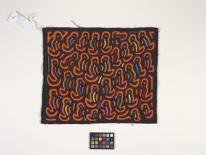 Skjortepanel (Mola) (bilde) av Kuna Indian Culture