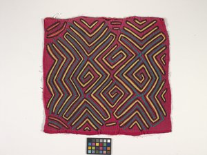 Skjortepanel (Mola) (bilde) av Kuna Indian Culture