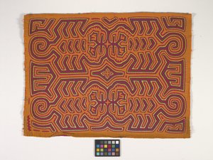 Skjortepanel (Mola) (bilde) av Kuna Indian Culture