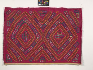 Skjortepanel (Mola) (bilde) av Kuna Indian Culture