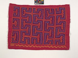 Skjortepanel (Mola) (bilde) av Kuna Indian Culture