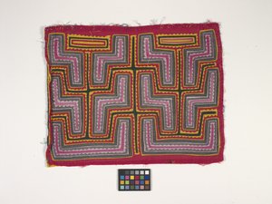 Skjortepanel (Mola) (bilde) av Kuna Indian Culture
