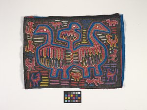 Skjortepanel (Mola) (bilde) av Kuna Indian Culture