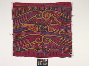 Skjortepanel (Mola) (bilde) av Kuna Indian Culture