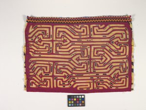 Skjortepanel (Mola) (bilde) av Kuna Indian Culture