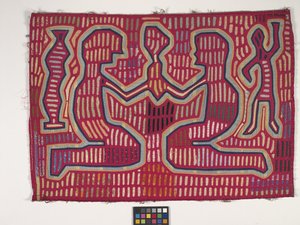 Skjortepanel (Mola) (bilde) av Kuna Indian Culture
