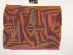 Skjortepanel (Mola) (bilde) av Kuna Indian Culture