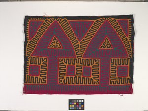 Skjortepanel (Mola) (bilde) av Kuna Indian Culture