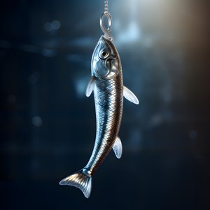 En snoek, en fiskeart, ble fanget på en fiskesnøre 3