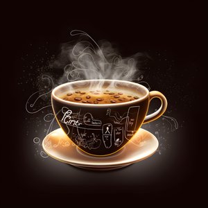 "Kaffe + vitenskap = energi" 3