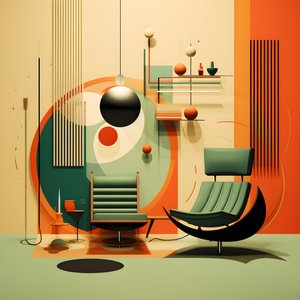 Moderne designgrafikk fra midten av århundret 3