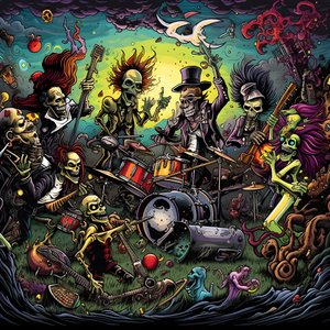 Monstre spiller instrumenter. 2