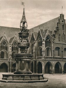 Braunschweig, rådhuset i den gamle byen, 1931 av Kurt Hielscher