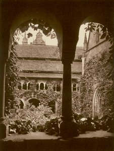 Hildesheim, domkirke, kloster; Hildesheim, katedralklosteret (s/hvitt bilde) av Kurt Hielscher