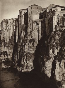 Italia: Tropea (s/hvitt bilde) av Kurt Hielscher