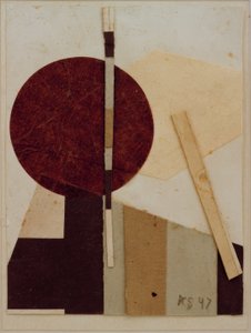 Sirkulær-kantet av Kurt Schwitters
