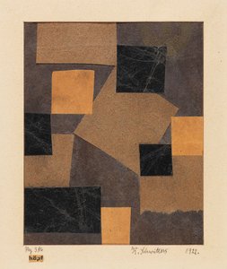 Mz 386 Hoepf Merz design, 1922. av Kurt Schwitters