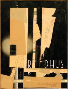 Uten tittel (R DHUS) av Kurt Schwitters