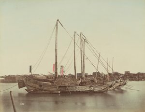 Japansk søppel, ca. 1880 av Kusakabe Kimbei