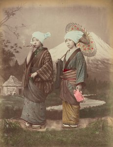 Japanske reisende, ca. 1880