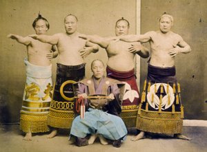 Sumobrytere, ca. 1877