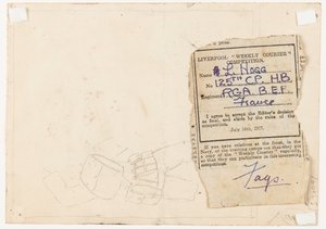 Innlevering til en aviskonkurranseredaktør, 1917 av L. Hogg