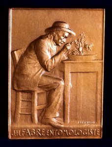 Jean Henri Fabre, fransk entomolog, 1911 av L. Patriarche