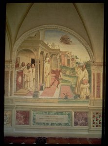 The Flagelation of St. Benedict, fra The Life of St. Benedict