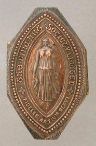 Company Seal of the Fine Art Society (bronse)