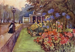 Høstsenger, Hyde Park (farge litho)
