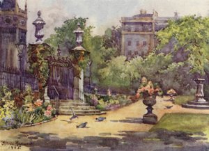 The Inner Temple Garden (farge litho)
