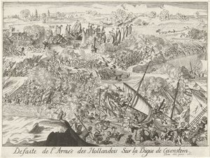 Slaget om Kauwenstein-diket, 1585 Defaite de l