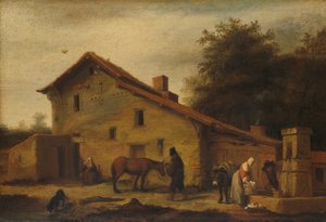 Et vertshus i nabolaget til Nantes av Lambert Doomer