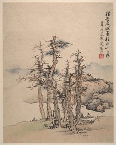 Landskap etter Song- og Yuan-mestere, 1642.