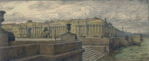 Senatsplassen i St. Petersburg, 1904