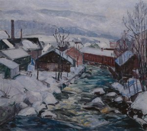 Vinter på Mesna, Lillehammer