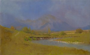 Podtatranska landskap etter vårregn, 1878-79 av Laszlo Mednyanszky