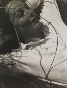 Portrett av Ellen Frank av Laszlo Moholy-Nagy