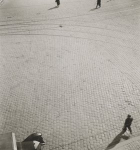 Uten tittel, ca. 1920 (kontakttrykk av gelatinsølv) av Laszlo Moholy Nagy