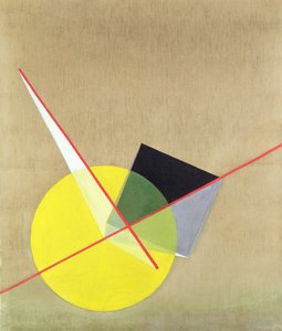 Gul sirkel av Laszlo Moholy Nagy
