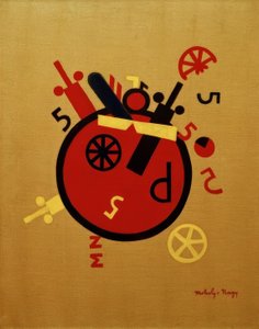 Stort hjul av Laszlo Moholy Nagy