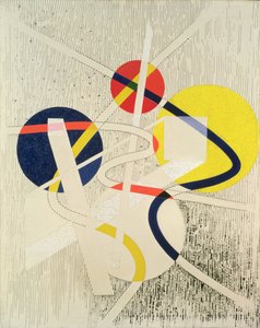 Atomrom, 1946 av Laszlo Moholy Nagy