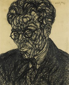 Selvportrett. av Laszlo Moholy Nagy