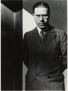 Selvportrett, 1926. av Laszlo Moholy Nagy