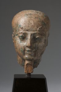 Head of Ptah (glasert steatitt) (se også 325628)