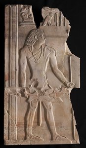 Mentuemhat som prest med stav og septer, ca. 667-647 f.Kr