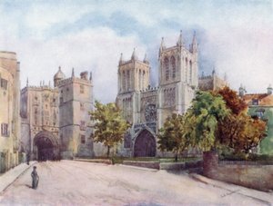 Bristol katedral, vestfronten