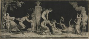 Bacchanal, The Game of Leap Frog, ca. 1785.
